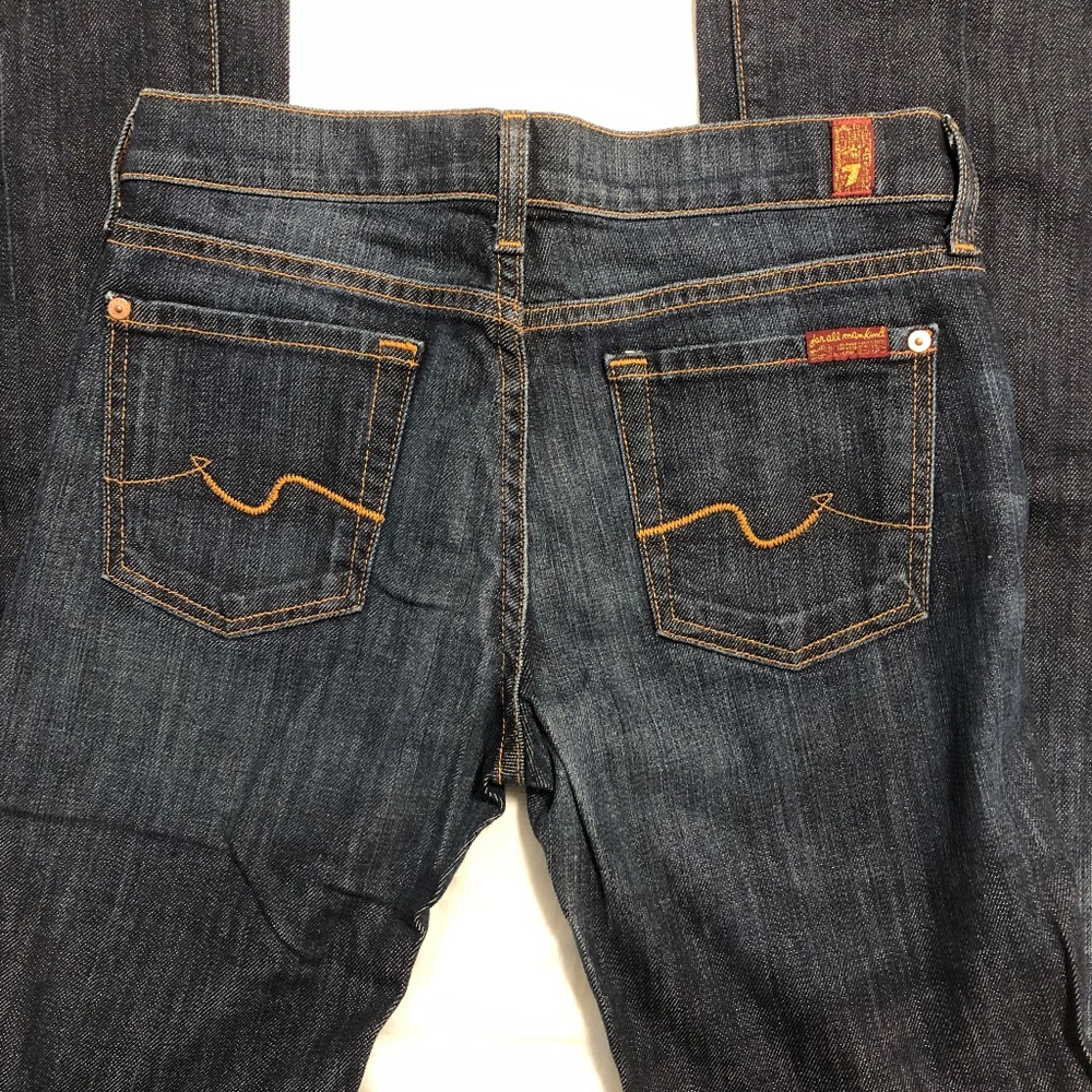7 for all Mankind Bootcut Jeans - New York Dark